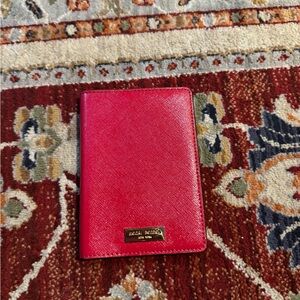 Henri Bendel New York Bi-Fold Wallet Red